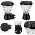 Diamond Style 0.5W 2-Pin Plug & Play Night Lamp (Random Color)