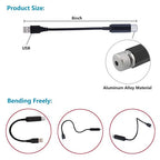 Portable USB Night Light Decorations for Car, Ceiling, Bedroom pack of 1